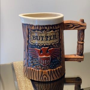 Vintage 1950's Napcoware Eagle Crest Pitcher/cup